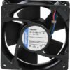 4184NXH Ebm-Papst DC Fans Tubeaxial Fan, 119x119x38mm, 24VDC, 139.5CFM, 11W, 57dBA, 4400RPM, Ball Bearing