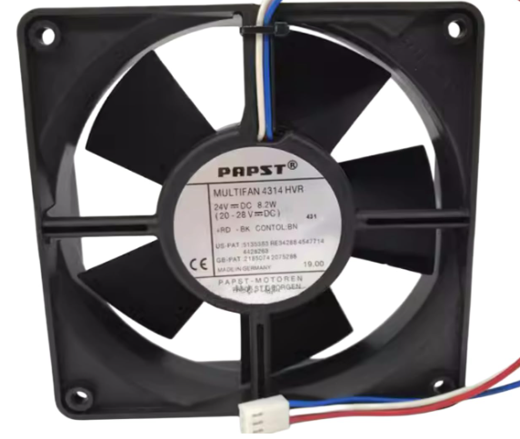 Ebm-Papst 4314HVR 24V 8.2W 3wires Cooling Fan
