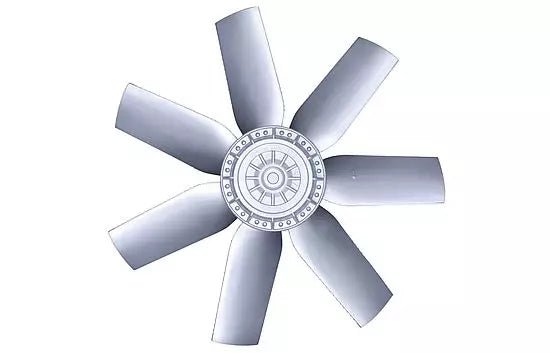 FC050-4DA.4F.1 ZIEHL-ABEGG Axial Fan