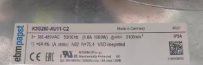 K3G280-AU11-C2 Ebm Papst Fan