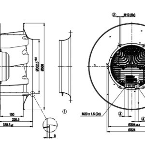 Ebm-Papst R3G500-AQ33-01 Fan