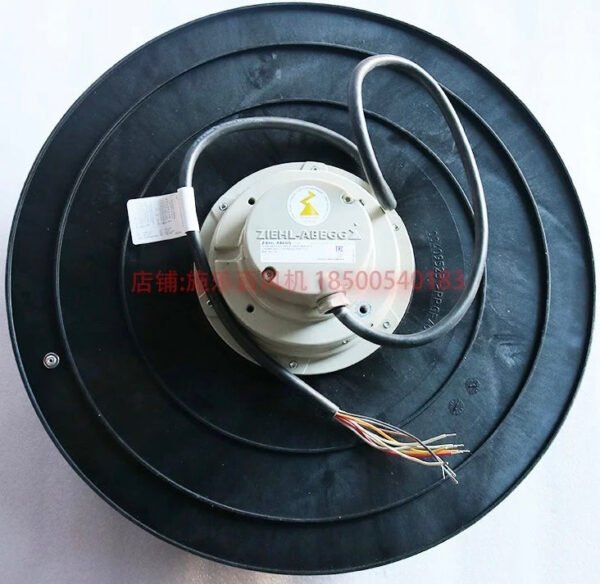 RH45V-VDK.4F.1R ZIEHL-ABEGG Centrifugal Fan RH Series 450mm 415V 4 Pole